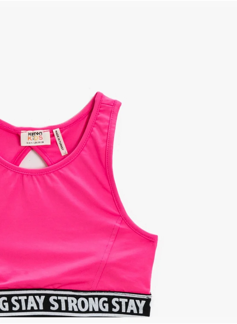 كوتون Neon Sports Bra