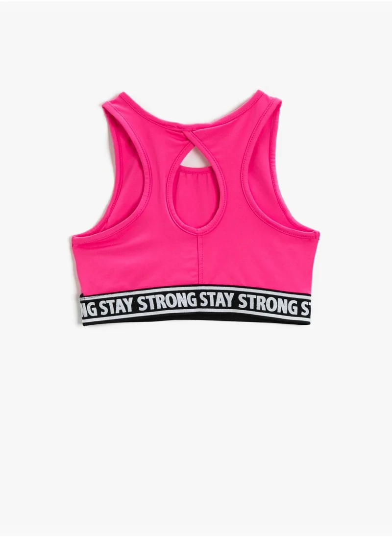 كوتون Neon Sports Bra