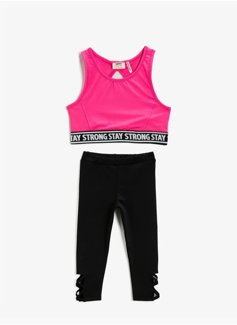 كوتون Neon Sports Bra