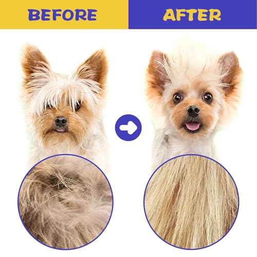 CAPHONT Flea Comb for Cats Dogs, 6 Pack Pet Lice Comb Set Pet Grooming Pets for Small, Medium & Large Pets (Blue) - Image 5