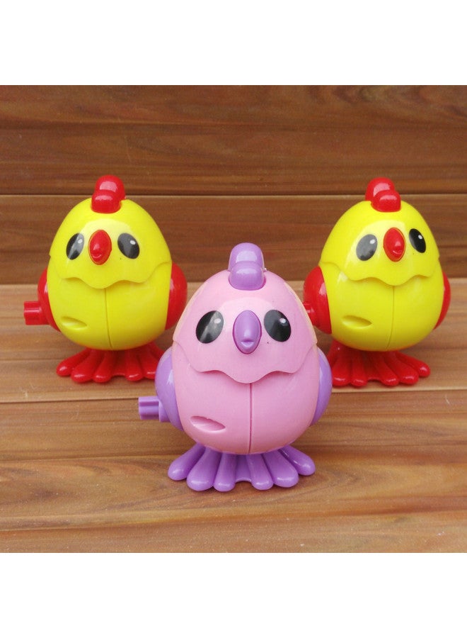 Chain-winding Toy Chain Chick Tin Nostalgic Toy Tin Frog Stall Supply Toy-Color:Dolphin Top Ball - Image 4