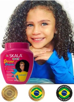 SKALA 2 in 1 For Kids Hair Combing and Moisturizing Cream 1000g Skala Expert Divino Potinho (Brazil)  - Image 4