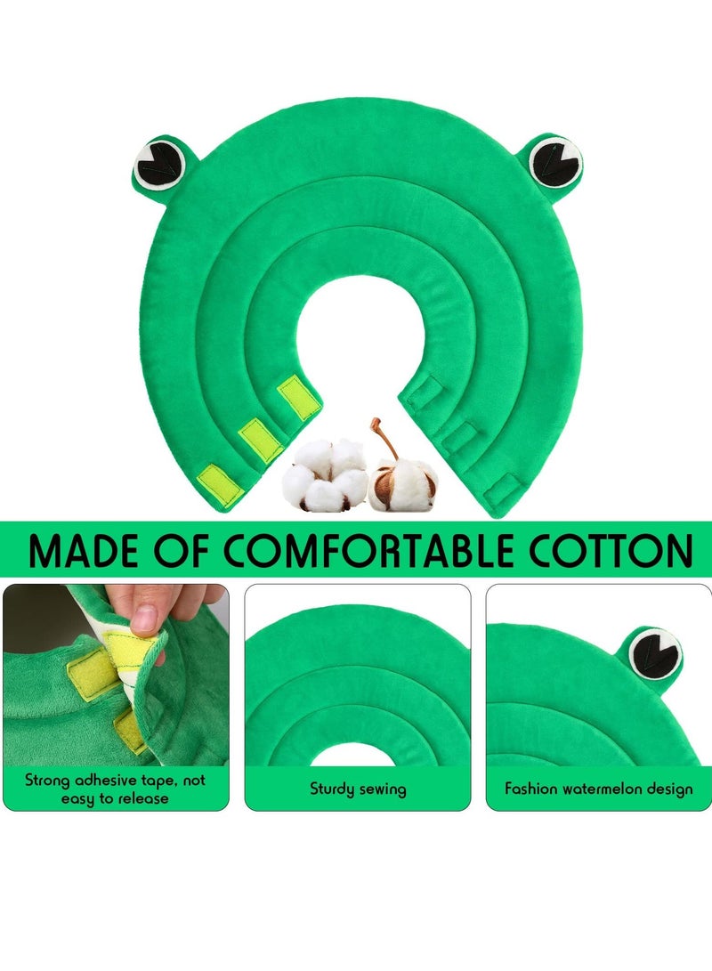 SYOSI Recovery Collar for Dogs and Cats, Pet Cat Cone Cute Funny Soft Cone for Cats, Comfortable Dog Neck Cone Lightweight, Adjustable Protective Cone for Cat Kitten Prevent Licking Wounds - Image 3