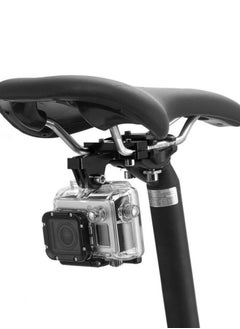 KASTWAVE Camera Bike Saddle,Sports Camera Accessories for GoPro Hero 10/ 9/ 8/ 7/ 6/ 5s/ 5/ 4s/ 4/ 3+, Campark, AKASO, DJI, OSMO, and Most Sports Cameras with Bike Seat Rail Mount Aluminum Clip  - Image 5