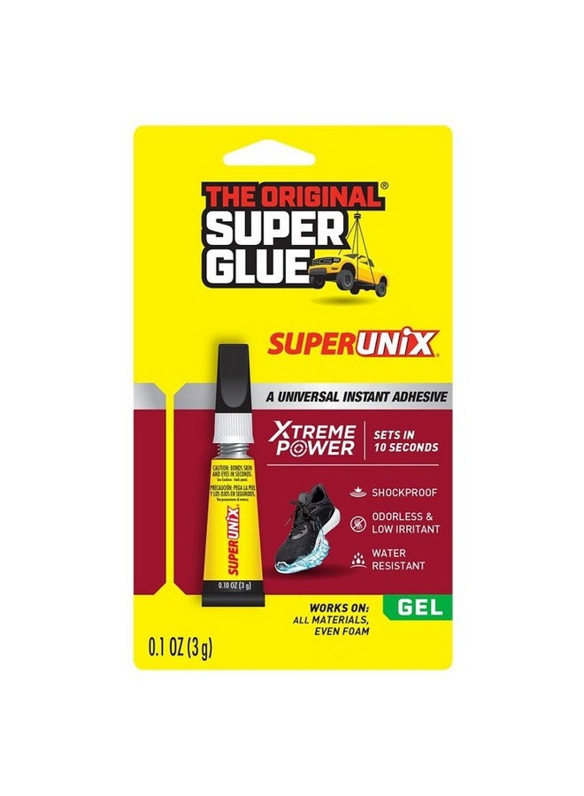 Super Glue Superunix Extreme Power Universal Instant Adhesive Gel Glue Clear 3g 11710504 - Image 1