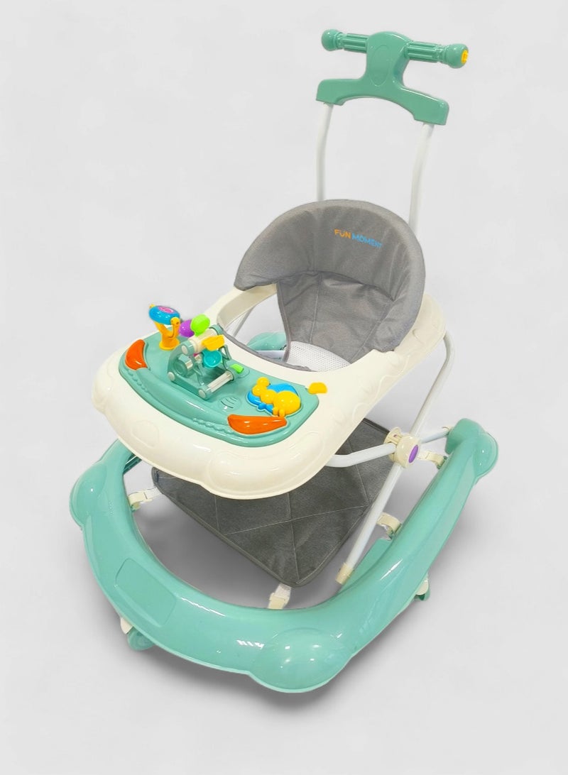 FUN MOMENT Multi-UseFoldable Baby Walker - Image 1