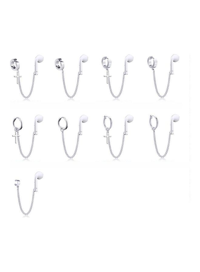 NIBEMINENT Anti-Lost Titanium Steel Non-Fading Sports Earrings - Image 5