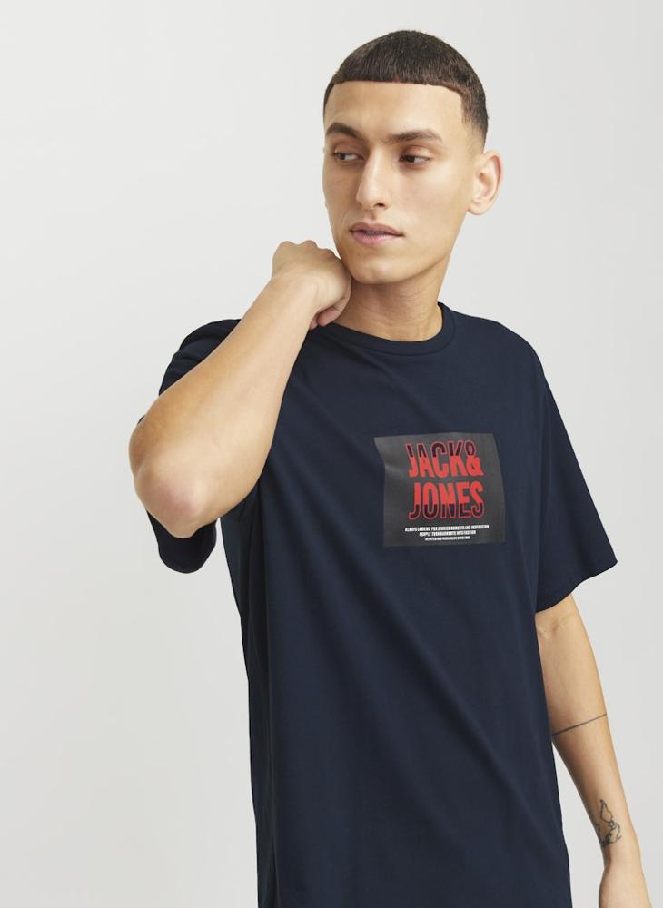 JACK & JONES - Jjhudson Crew Neck T-Shirt - Image 1