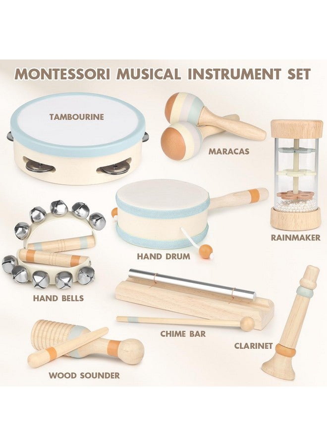 Vanplay Musical Instruments - Montessori Music Toys For Toddlers 1-3 - Natural Wooden Instruments Toy For Babies 6-12-18 Months - Preschool Educational Toys For Boy Girls 1-3-2-4 Christmas Birthday Gifts - Image 4