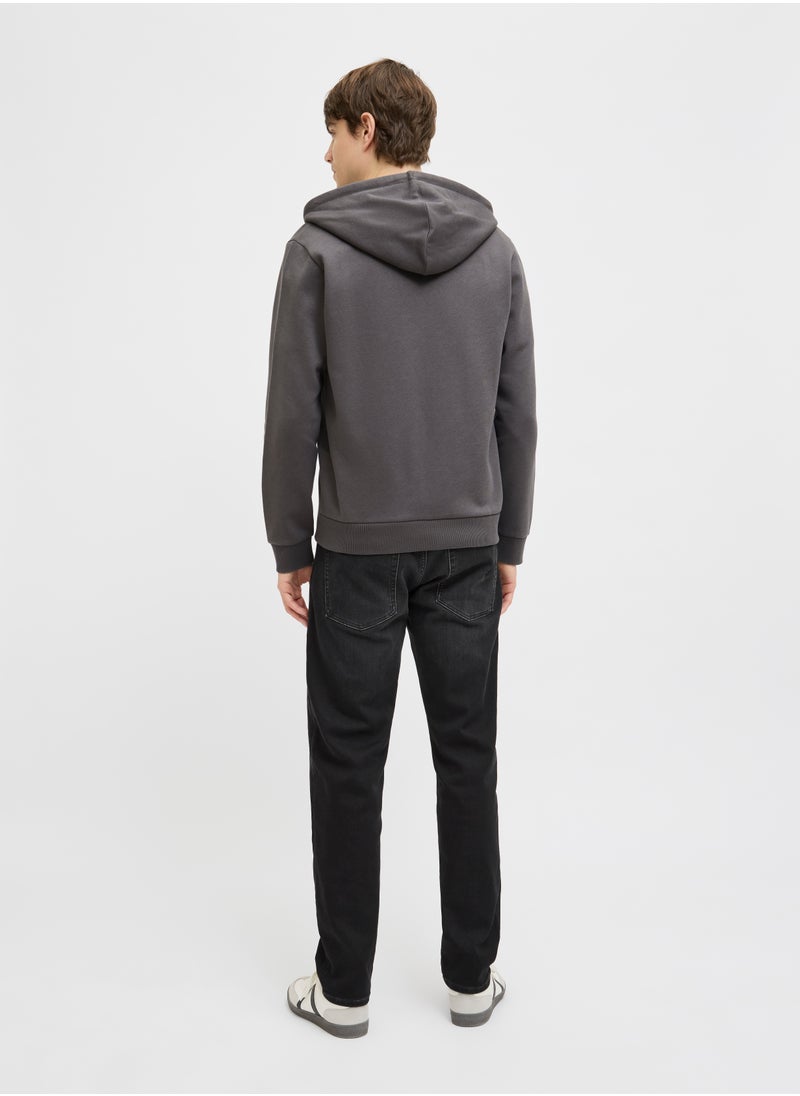 JJ Rebel by Jack & Jones Jrebrebel Logo Zip Through Hoodie  - Image 2