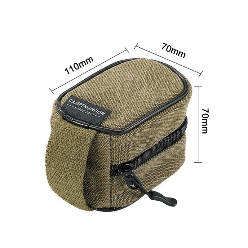 CAMPINGMOON Multifunctional Outdoor Mini Storage Bag Small Item Storage Bags Detachable Liner Canvas Bags - Image 3