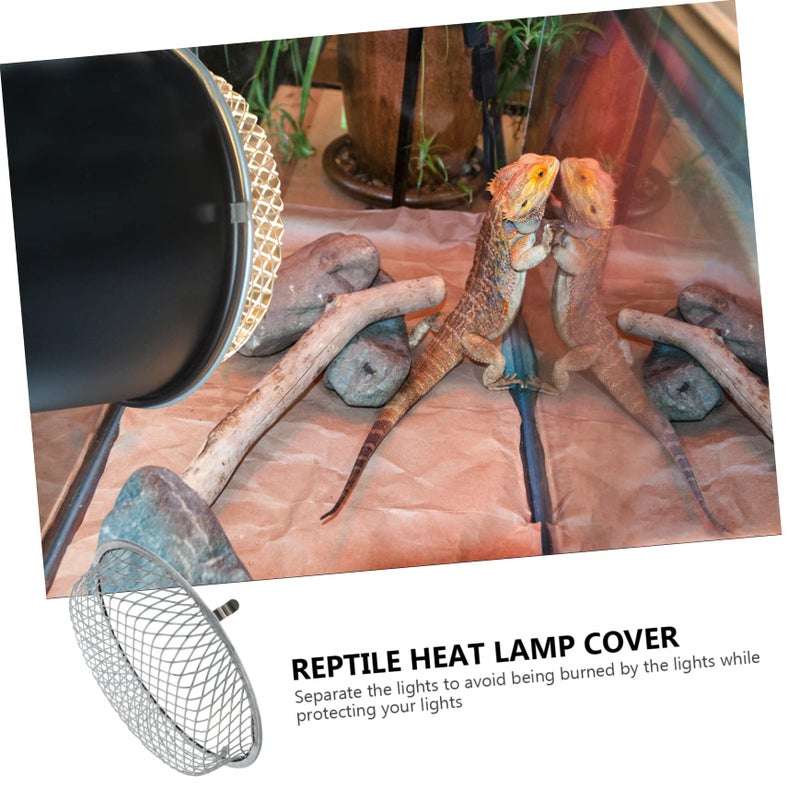 Heat Lamp Mesh Cover for Reptiles High Strength Protection for Lizards Snakes Turtles Easy Install - Image 4