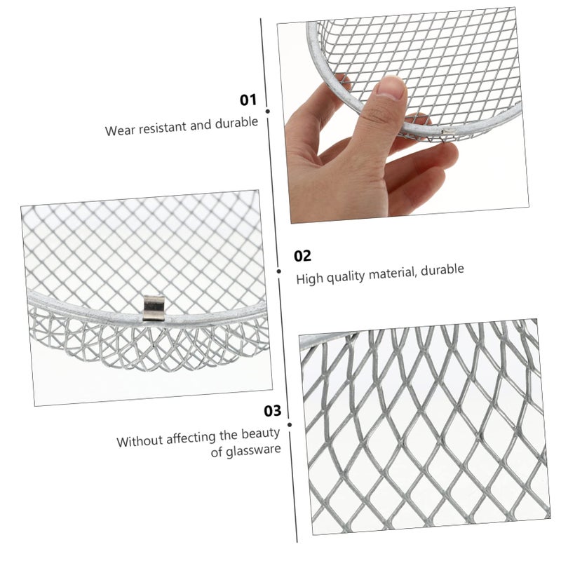 Heat Lamp Mesh Cover for Reptiles High Strength Protection for Lizards Snakes Turtles Easy Install - Image 5