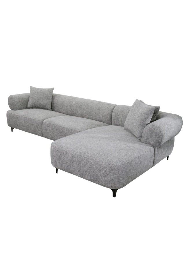 Baytonia L-Shaped Corner Sofa Softscape - Gray - Image 4