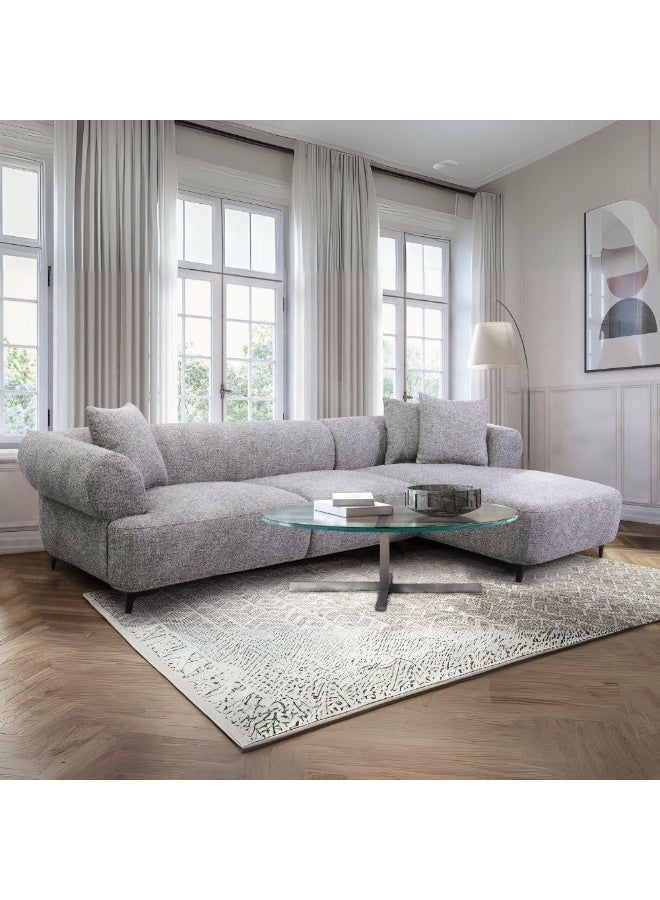 Baytonia L-Shaped Corner Sofa Softscape - Gray - Image 2