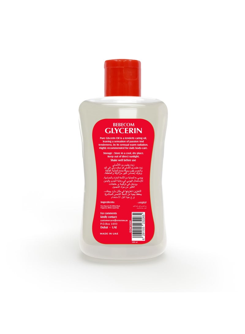 Bebecom Bebecom Pure Glycerin Oil with White Musk for Normal & Dry Skin 100ml - Image 3