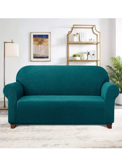 Two Seater Exquisitely Full Coverage Sofa Cover Dark Green 145-185cm - pzsku/Z45F53137C514904FC1F3Z/45/_/1677555770/53582557-22d3-4150-abb0-820616b7040d