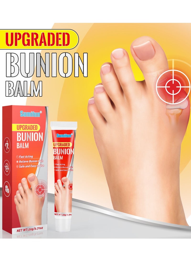 Sumifun Bunion Cream Skin Topical Plaster Joint Care Cream Foot Care Professional Treatment Gel Polis Professional Treatment Gel to Maintain Joint Health - Image 2
