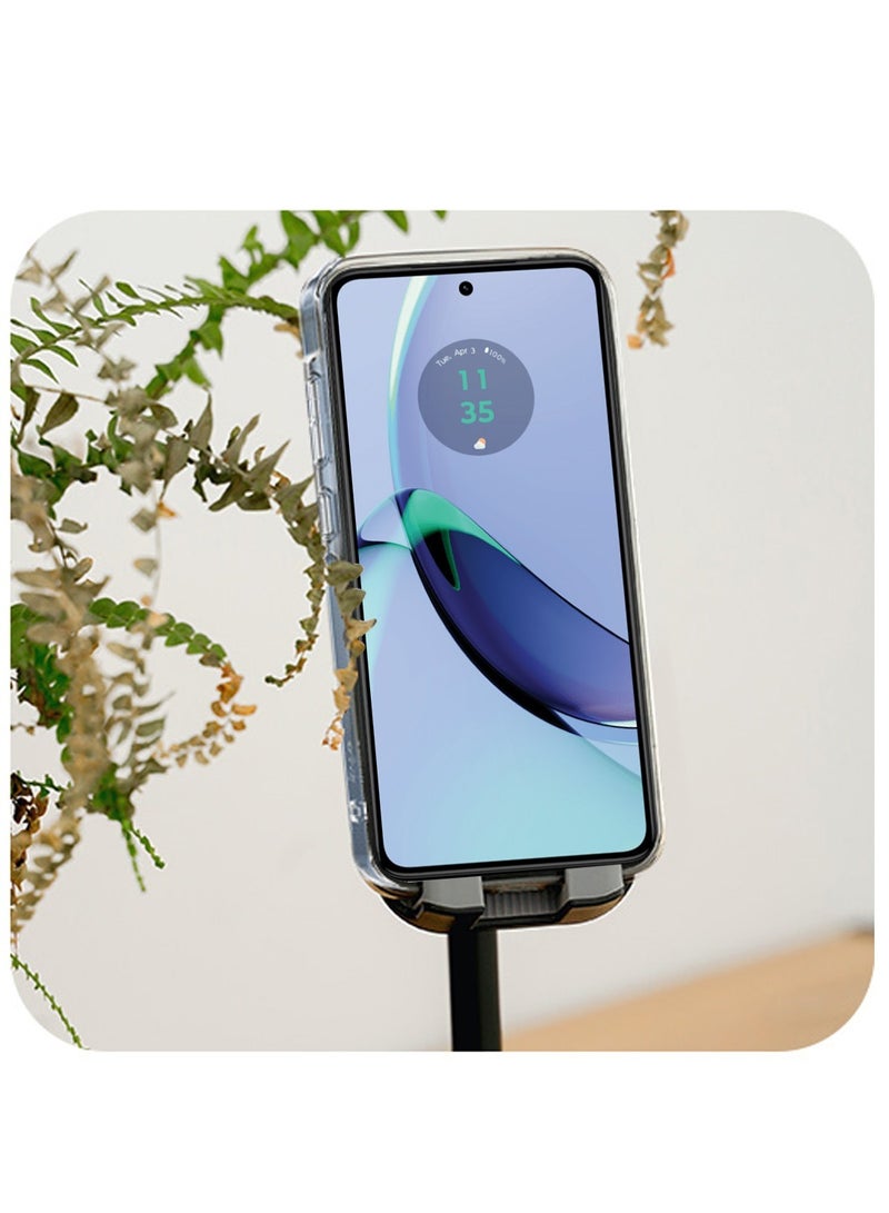 Techie غطاء موتورولا موتو G84 الشفاف مع ماج سيف – غطاء نحيف، مضاد للاصفرار مع حماية عدسة الكاميرا، حامل مغناطيسي متوافق - Image 4