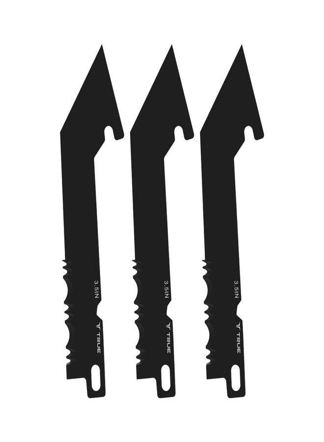 نيبو شفرات بديلة من نيبو ترو - عبوة من 3 شفرات تانتو مقاس 3.5 بوصة للصيد، والصيد البري، والتخييم، والحمل اليومي - Image 1