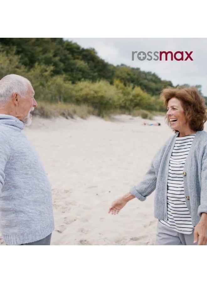 Rossmax S150 Automatic Wrist Blood Pressure Monitor Compact Digital Gauge with Large Screen and Ninety Reading Memory - Image 5