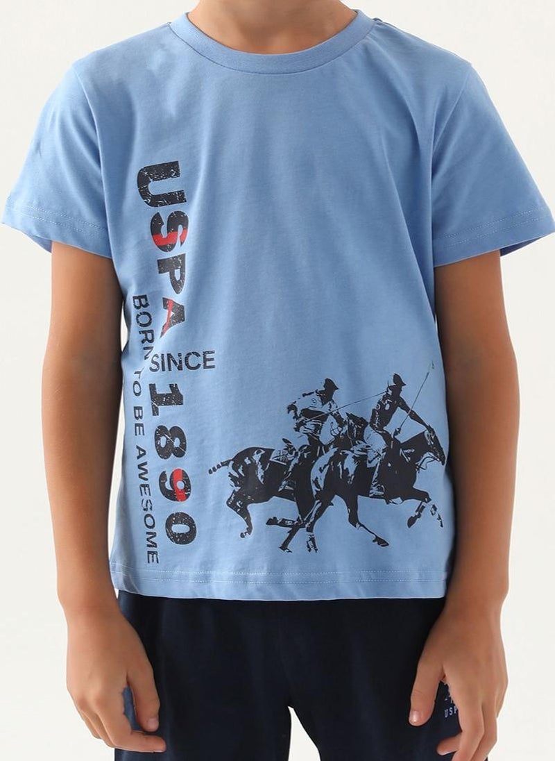 يو اس بولو اسن طقم كابري أزرق للأولاد من يو إس بولو أسن - Image 4