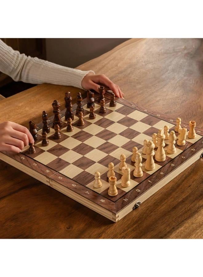 Wooden chessboard with folding 362-19 / 34Cm*34Cm - Image 1