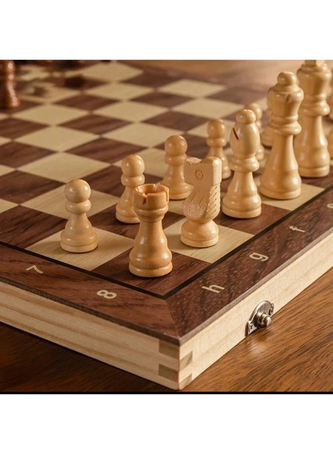 Wooden chessboard with folding 362-19 / 34Cm*34Cm - Image 3