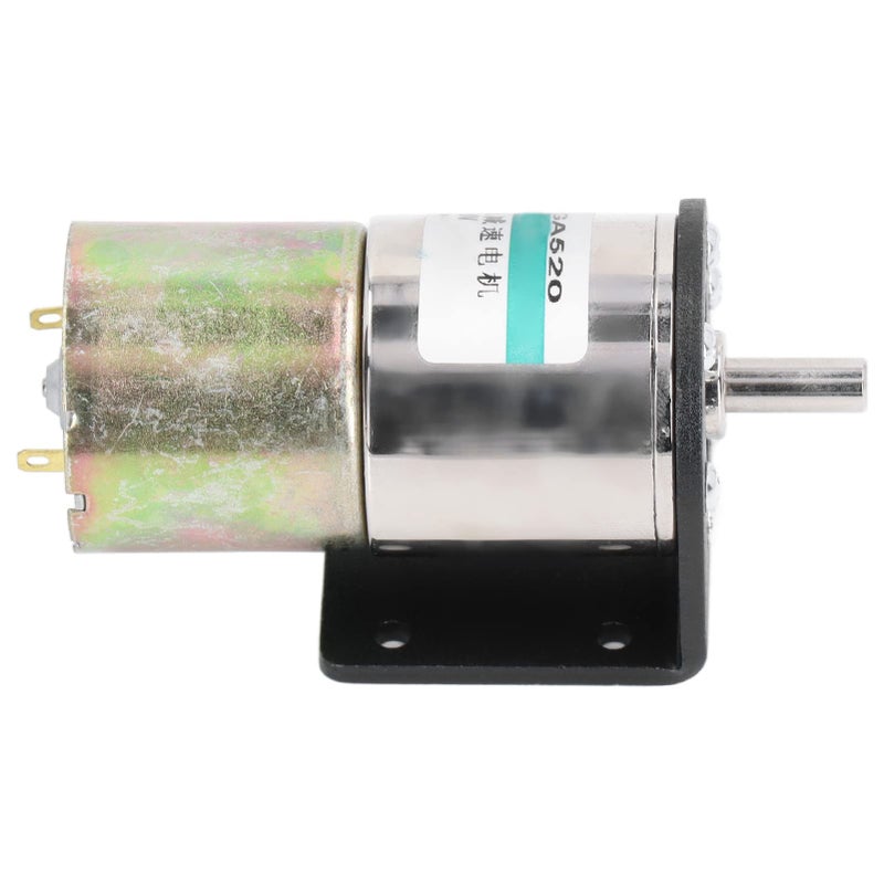 Industrial Self Locking Brushed Aluminum Alloy DC Motor 12V 10W 0 5 RPM - Image 5