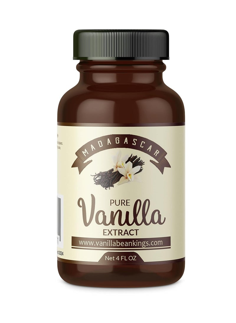 madagascar Pure Vanilla extract 4oz - Image 1