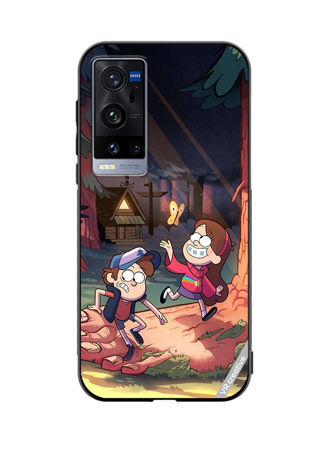 VR CREATIVE Protective Case Cover For Vivo X60 Pro Plus Gravity Falls Design Multicolour - Image 1