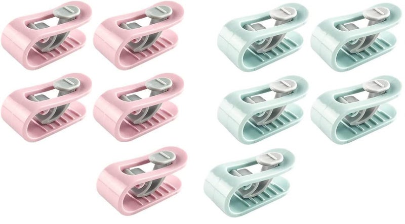 Anukmpa ANUKMPA Duvet Clips Blanket Cover Clips Plastic Quilt Fixer Clip Keep Corner Bedsheet Holding Clips Quilt Holding Clips for Bedding Cover Blanket Curtains 20 - Image 1