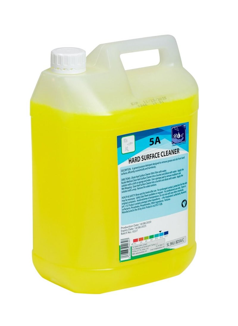 Hard Surface Cleaner  5A 5Litre - pzsku/Z45F618C4503F729692F0Z/45/_/1642064964/ab1f4fde-dcd9-4d6e-8182-bc7ff0e24e05