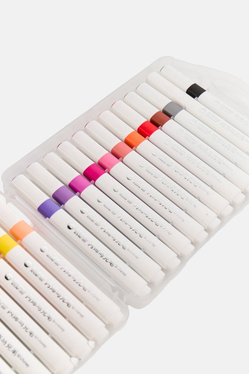 Disney x Zootopia 24 Pieces Color Acrylic Marker Pen Set, White - Image 4