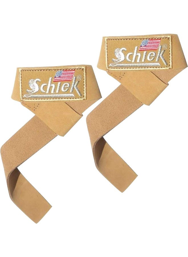 Schiek Sports Schiek Leather Lifting Straps - Image 1