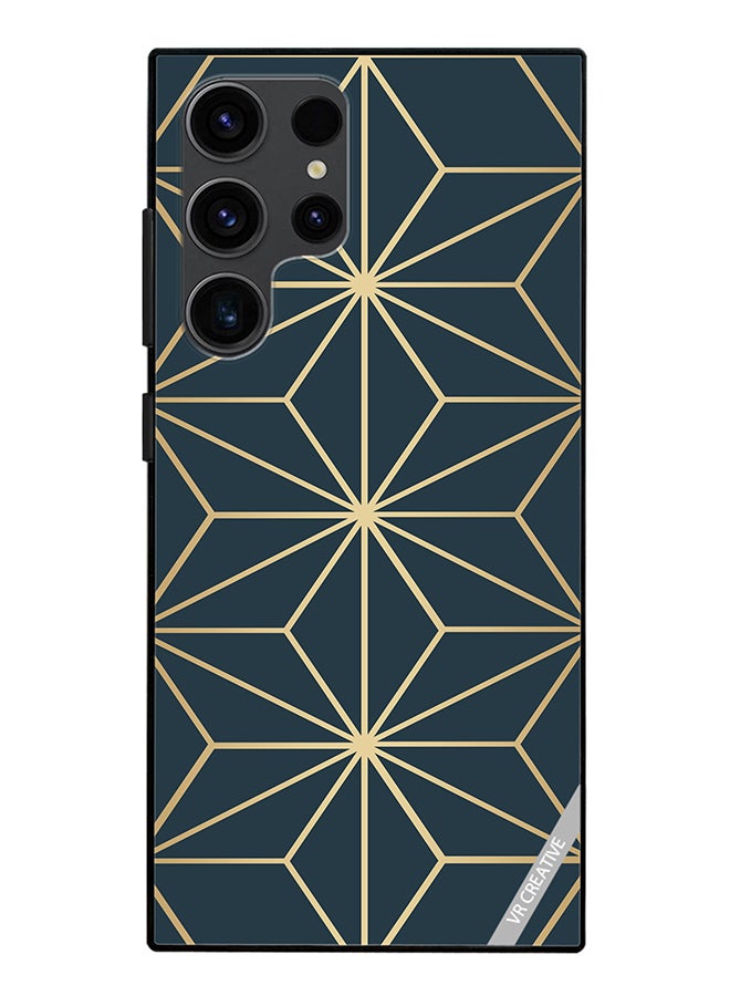 VR CREATIVE Protective Case Cover For Samsung Galaxy S24 Ultra Asian Icon Design Multicolour - Image 1