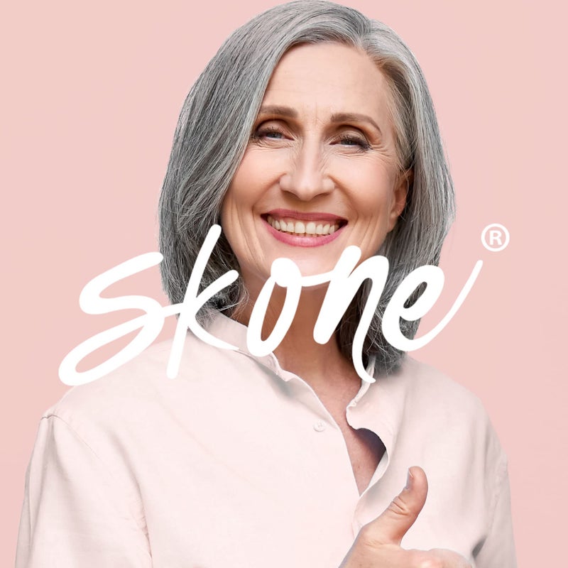 Skone Cosmetics The Original Brow Wand Eyebrow Pencil with Brush - Dual-Sided Retractable Waterproof Long-Lasting Brown Eye Brow Pencils for Women with Sleek Eyebrows - Creamy Chai For Gray Hair - Image 5