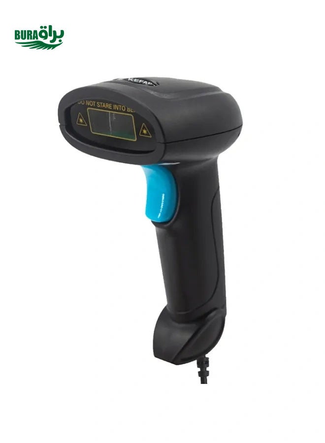 kefar supermarket Store Cashier Wired Red Light Scanner 1D Barcode - Image 1
