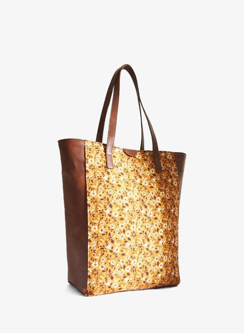 Chumbak  TEAL BY CHUMBAK Florence Women's Tote, Yellow, One Size for Women | Best Price UAE