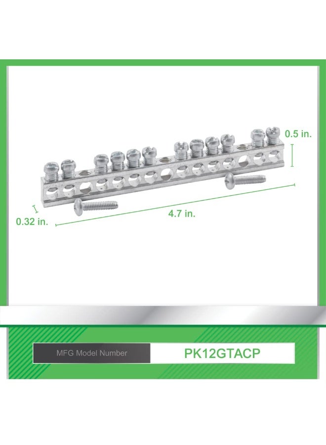 Schneider Square D by Schneider Electric PK12GTACP 12 Terminal Ground Bar Kit - Image 3