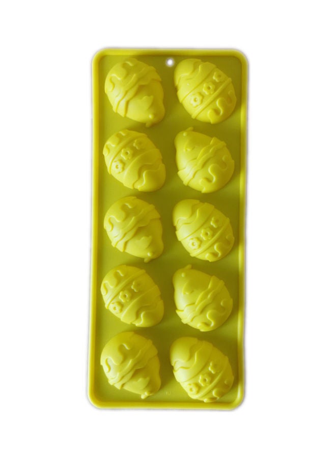 NIBEMINENT Egg Shaped Mould Green 21 x 10cm 