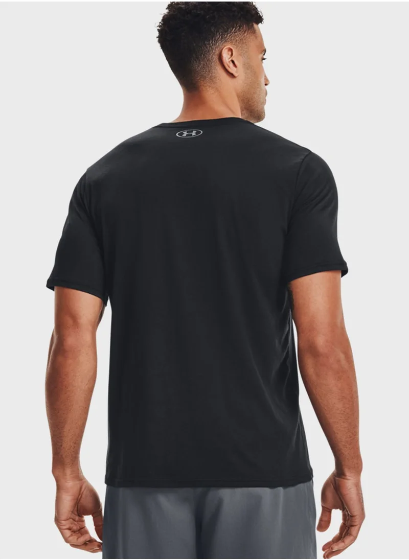 UNDER ARMOUR Sportstyle LC Logo Short Sleeve T-shirt