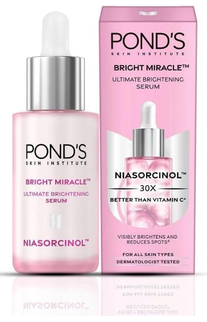 بوندز سيروم "برايت ميراكل" (Bright Miracle) الفائق للتفتيح بتركيبة "نياسورسينول" (Niasorcinol) - فعالية تفوق فيتامين "سي" بـ 30 ضعفاً - 30 مل - Image 2