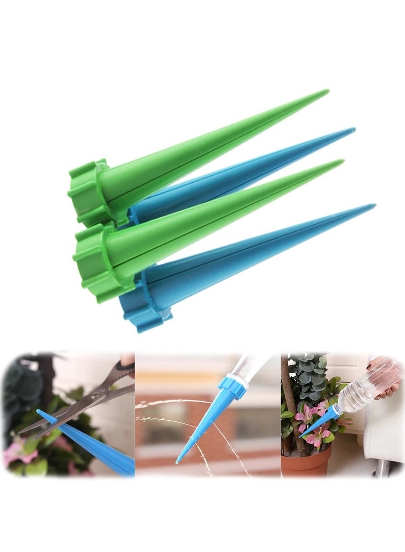 Generic 4 Pieces Watering Tube For Rose Beds And plants Home Irrigation With Automatic Drip System Easy Installation On The Nozzle Of The Tube Inserta A Plastic Bottle For Soft Drinks - Image 3