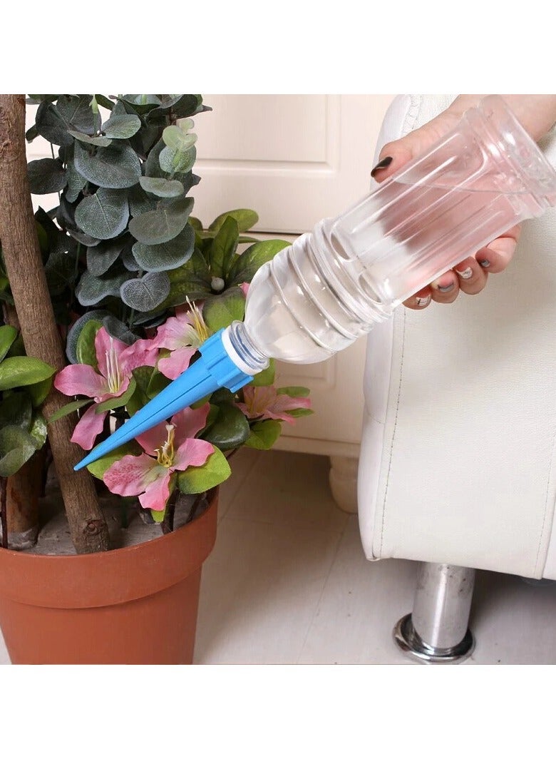 Generic 4 Pieces Watering Tube For Rose Beds And plants Home Irrigation With Automatic Drip System Easy Installation On The Nozzle Of The Tube Inserta A Plastic Bottle For Soft Drinks - Image 4