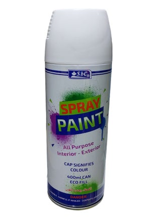 All Purpose Spray Paint White 400ml - pzsku/Z45F6B31DBC7CDAEB7165Z/45/_/1702325774/807358d7-61d9-483a-abef-478979a31172