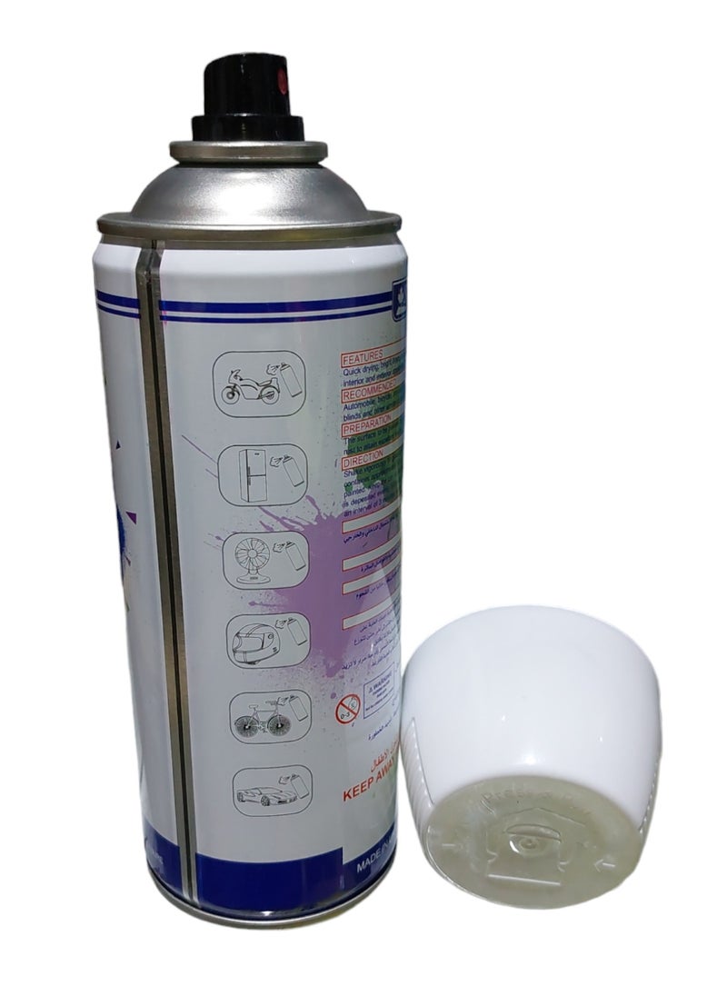 SBC - All Purpose Spray Paint White 400ml - Image 1