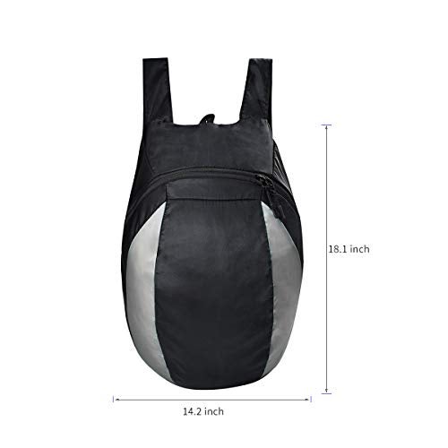 ELCYCO Motorcycle Helmet Backpack Bag,Lightweight Storage Compact Bag with Large Capacity 28L - Image 2