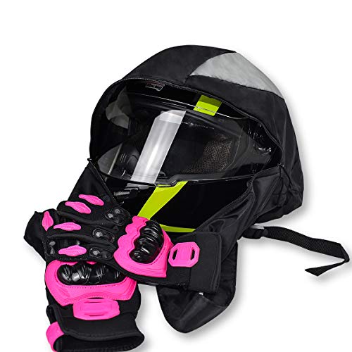 ELCYCO Motorcycle Helmet Backpack Bag,Lightweight Storage Compact Bag with Large Capacity 28L - Image 5