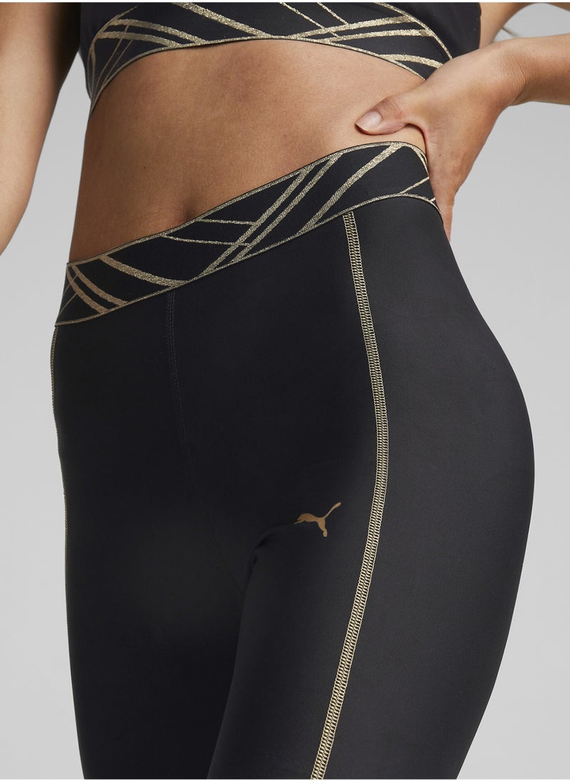 PUMA Deco Glam Womens High Waist Full-Length Training Tights  - Image 5